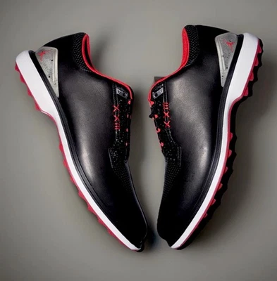 New Nike Air Jordan ADG 5 Golf Shoes Black Red FQ7874-001 Men’s Size 10.5 - Image 1 of 4