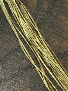 Vintage Anne Klein II Gold Tone Multi Strand Choker Style Necklace - Picture 1 of 4