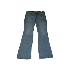 New* No Boundaries Girls Juniors 15 Flare Leg Jeans Stretch Light Wash No Bo - Picture 1 of 10