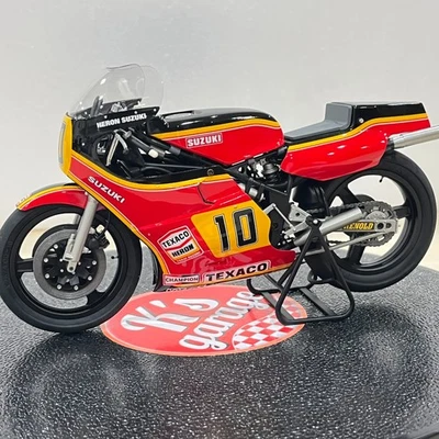 Tamiya 1/12 Suzuki RGB500 '80 1980 GP Racer No.10 Masterwork Finished 21068 - Image 1 of 4