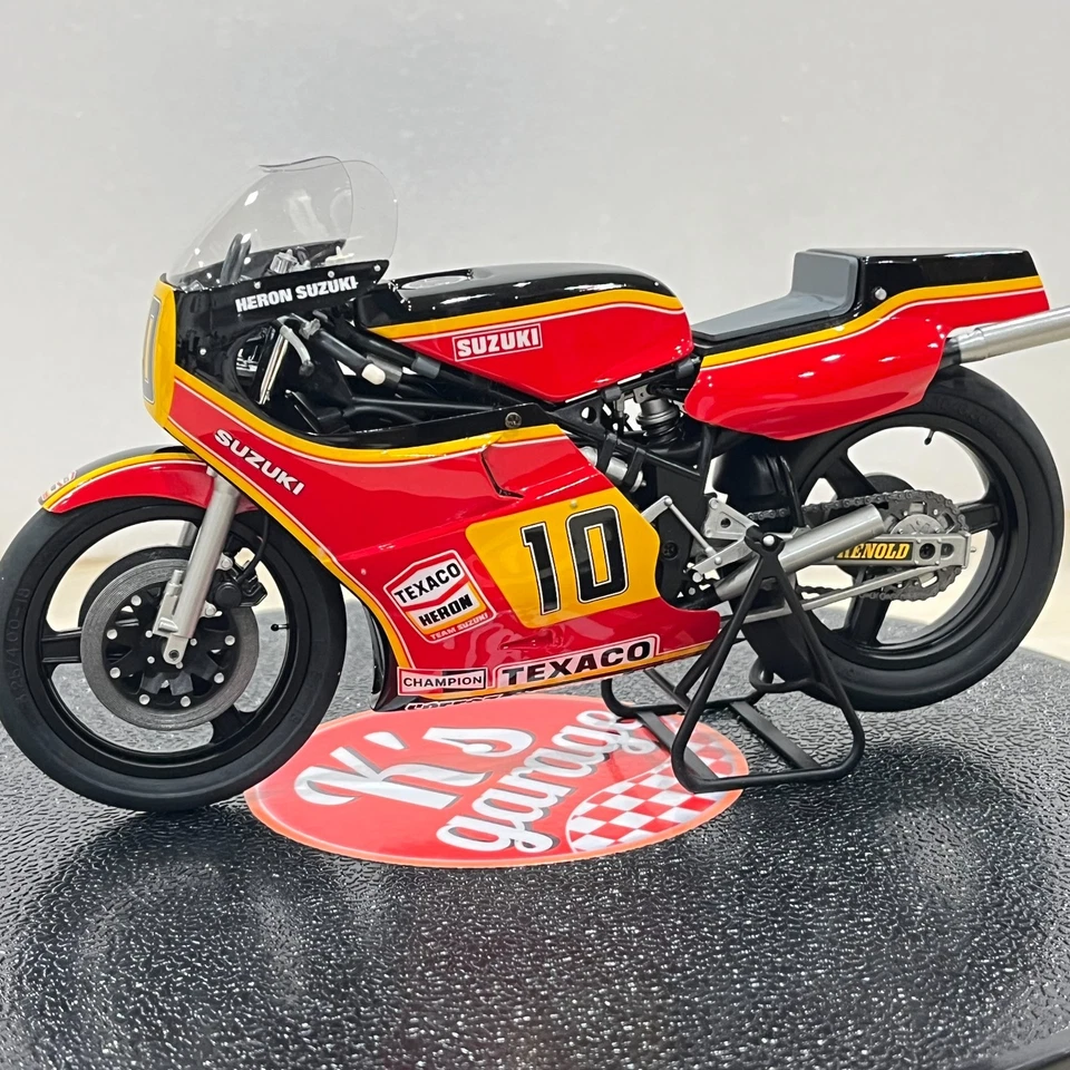 Tamiya 1/12 Suzuki RGB500 '80 1980 GP Racer No.10 Masterwork Finished 21068 - Image 1 of 4