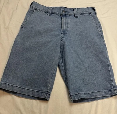 Dickies Skateboarding Shorts Mens 32 Blue Denim Logo Workwear Utility Carpenter - Image 1 of 4
