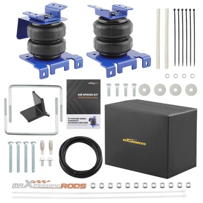 Air Suspension Spring Kit For Chevrolet Silverado 3500HD 2WD 4WD 2001-2010 - Image 1 of 4