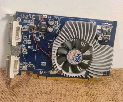 ATI Sapphire X1650 Pro DDR2 512 MB Scheda Video PCI-E DUAL DVI-I/TVO ✅Retrò Game - Immagine 1 di 3
