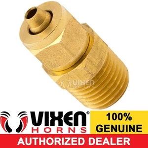 ¼" NPT MALE COMPRESSION FITTING FOR ¼" OD HOSE TRAIN/AIR HORN/TANKS VXA7014 - Picture 1 of 3