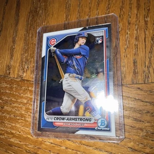PETE CROW-ARMSTRONG 2024 Bowman Chrome ROOKIE #45 RC Chicago Cubs - Picture 1 of 2