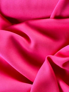 Red Georgette Dress Fabric 150 cms Wide 2 metre REMNANT - Picture 1 of 4