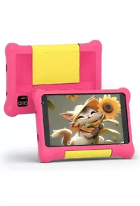 Kids Tablet 7 Inch Android Tablet for Kids 1024x600 HD Display Quad Core 2GB Ram - Picture 1 of 6