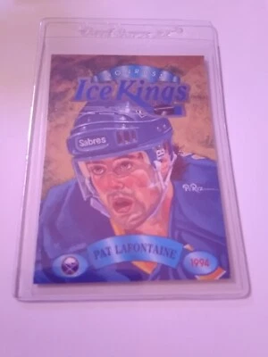 Donruss Hockey Ice Kings #2 1993-94 Pat LaFontaine Buffalo Sabers  Foto 1 de 2