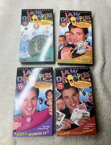 Larry Anderson LEARN MAGIC & CARD TRICKS Complete Jaw Droppers 4 Volume VHS Set - Picture 1 of 8
