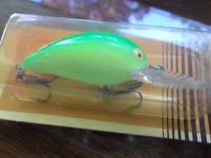 Hard to Find Older Bomber Model A 6A CHGR Chartreuse Green Orange Bomber Card - Picture 1 of 5