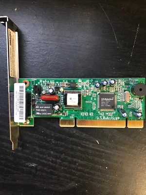 USRobotics 56K PCI Modem/Fax USR263092 - Image 1 of 3