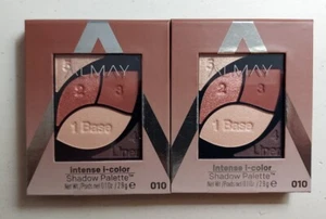 2 Almay Intense i-color Eye Shadow Palette Base & Liner 010 Brown Eyes FreeShip  - Picture 1 of 2