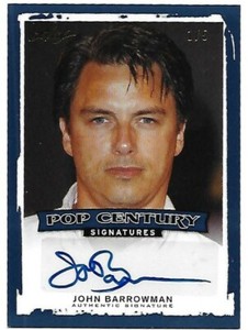 Leaf Pop Century Signatures 2014 BA-JB1 John Barrowman Blue 1/5