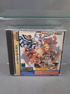 🟪SEGA SATURN Street Fighter ZERO 3 Japanese Version Boxed T-1247G - Image 1 of 3