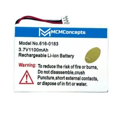 Replacement Battery for Apple iPod Classic 4th Generation Photo A1099 646-0183 - Image 1 of 3