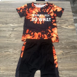 “Mamas Boy So What” 2T Baby Outfit. Short Sleeve Tee and Shorts. NWT - Picture 1 of 4