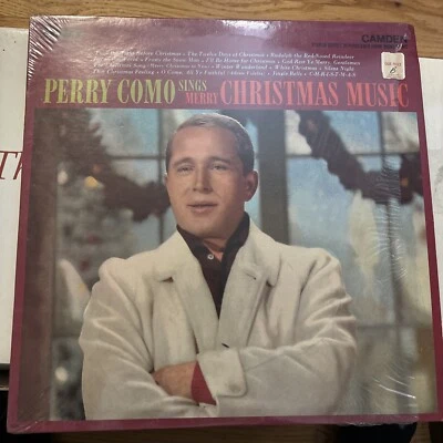Perry Como Sings Merry Christmas Music LP RCA Camden Stereo Holiday GD+ - Image 1 of 4