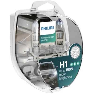 PHILIPS H1 +150% +35M X-TREME VISION 12V 55W HALOGEN BULBS XTREME EXTREME - Picture 1 of 5