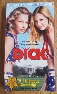 NOS-VHS-1999 Film Dick, mit Kirsten Dunst und Michelle Williams-VERSIEGELT - Bild 1 von 2