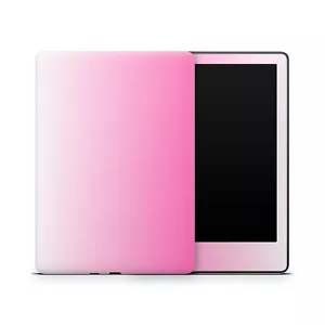 Pink & White Gradient Protective Skin for Amazon Kindle Wrap Vinyl Cute Cover - Picture 1 of 3