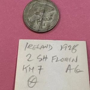 Ireland 1928 Florin 2 Shillings Silver low mintage - Picture 1 of 3