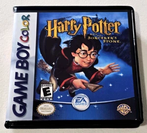 Harry Potter E La Pietra Stregone Gioco SOLO CUSTODIA Game Boy Color Box - Foto 1 di 6