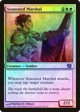 Seasoned Marshal FOIL 8th Edition NM White Uncommon MAGIC MTG CARD ABUGames