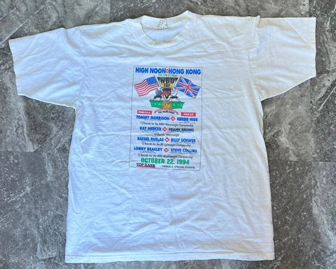 1994 High Noon OFFICIAL T-Shirt Sz XL  Herbie Hide/Tommy Morrison/Rafael Ruelas Cover