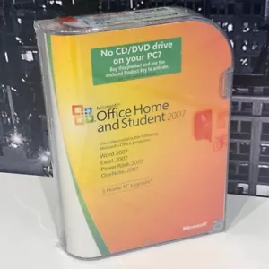π’ Microsoft Office 2007 Student DVD Word Excel PowerPoint for Windows 10 8 7 - Picture 1 of 4
