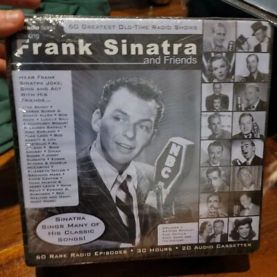 FRANK SINATRA & FRIENDS Old-Time Radio RADIO SPIRITS 20 Cassette Box Set NIB - Image 1 of 3