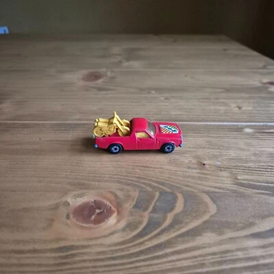 Matchbox Cars (Lesney): Superfast No. 60 Holden Pick-Up 1977 with 2 motorbikes - Image 1 of 4