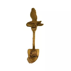 Fliegender Adler in Alaska Vintage Sammlerstück Souvenir Löffel - Bild 1 von 11