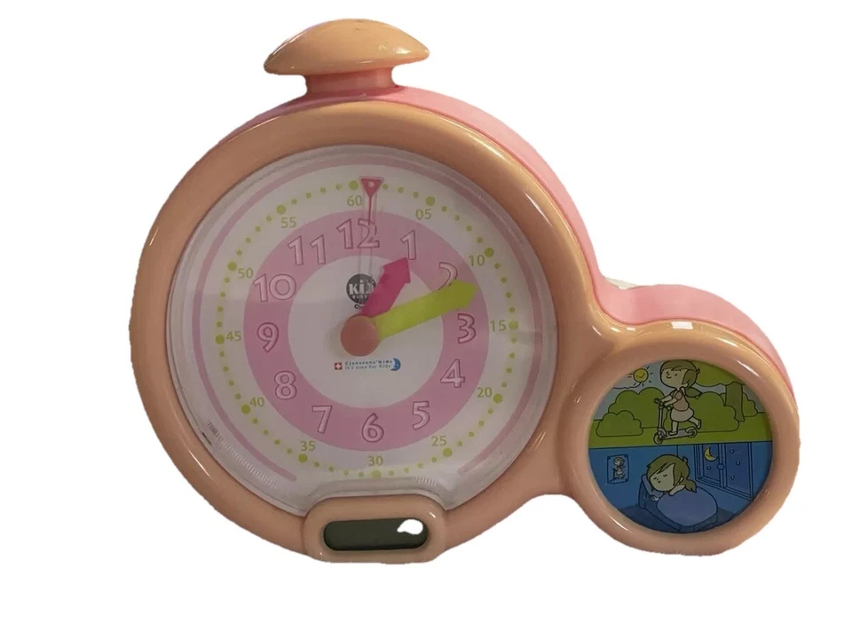 Claessens' Kids Kid'Sleep My First Alarm Clock and Sleep Trainer Pink - Image 1 of 4