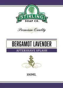 Stirling Soap Company Bergamot Lavender Aftershave Splash 100 ml - Picture 1 of 1