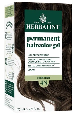 Herbatint 4N Chestnut Ammonia Free Hair Colour 170ml