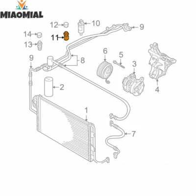 SP Valve Return Port Ball 357820795J For Audi Q7 TT VW Golf Jetta Touareg - Image 1 of 2