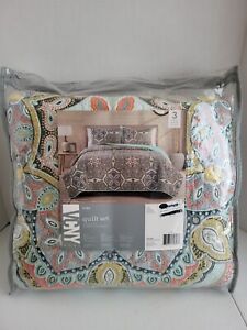 VCNY King 3pc  Quilt Set