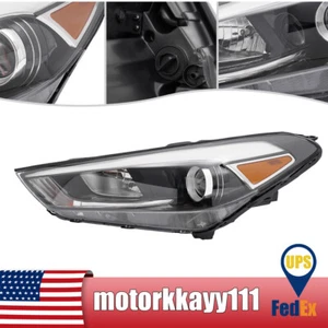 For 2016 2017 2018 Hyundai Tucson Halogen Left Driver LH Side Headlight Headlamp - Picture 1 of 23
