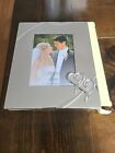 Lenox True Love 10.5" x 8.5" Silver Hearts Picture Frame Desk Wall Holds 5" x 7"