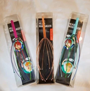 X3 Head Neck Scalp Massager Claw Tool Stress Reliever Relaxing Massage Gag Gifts - Picture 1 of 3