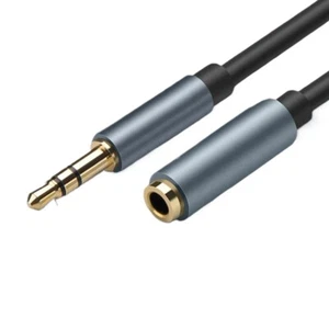Cavo Prolunga Audio AUX da 3,5mm per Telefono Auricolare-Presa Computer M-F - Foto 1 di 12