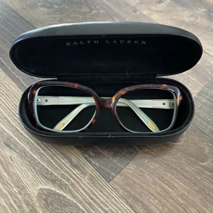 Cuadro Ralph Lauren RA5130 601/13 Azul/Tortuga Cuadrado Borde Completo 135 *LEER - Imagen 1 de 8