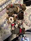 Lot Of 8 Wonderful Boyd’s Bears All Tagged Mcrind Family Collection