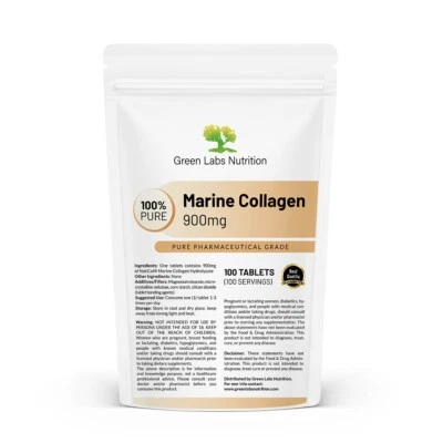 Fish Collagen Hydrolysate 900mg Tabs Naticol – Skin Regeneration & Joint Support - Image 1 of 4