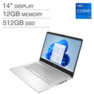 Neu HP 14-dq4045cl 14"" FHD Laptop Intel i7-1195G7 12GB 512GB SSD Iris Xe W11 - Bild 1 von 7