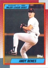 1990 Topps 1989 Debut MLB Baseball Trading Cards Pick From List