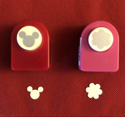 All Night Media Маленькие Пробойники Disney МИККИ Маус Голова/Уши или ЦВЕТОК - Изображение 1 из 2