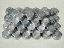 7 x Lead ingots per order for toy soldiers, fishing weights, sinkers, very clean