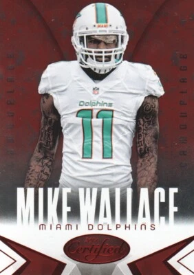 2014 Certified Camo Red #52 Mike Wallace Card - Image 1 of 2